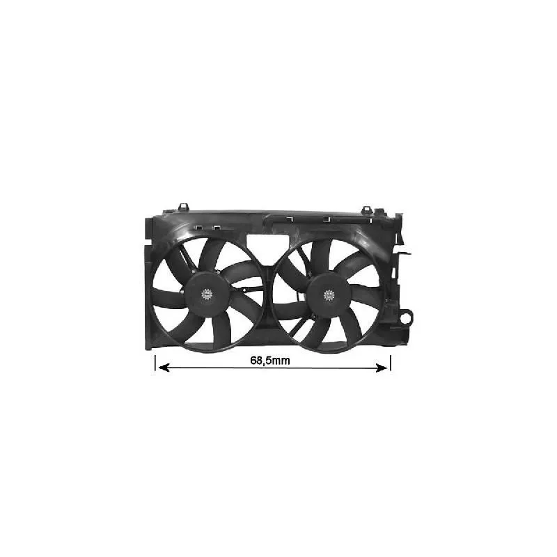 Ventilateur, refroidissement du moteur VAN WEZEL 0936749