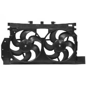 Ventilateur, refroidissement du moteur VAN WEZEL 0939750