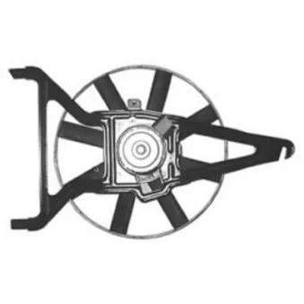Ventilateur, refroidissement du moteur VAN WEZEL 0950746