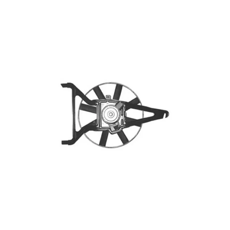 Ventilateur, refroidissement du moteur VAN WEZEL 0950746