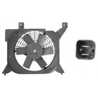 Ventilateur, refroidissement du moteur VAN WEZEL 0950747