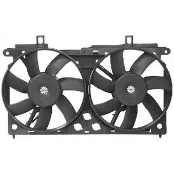 Ventilateur, refroidissement du moteur VAN WEZEL 0951749