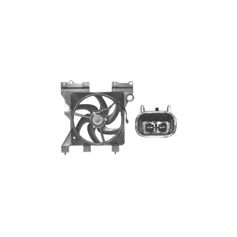 Ventilateur, refroidissement du moteur VAN WEZEL 0956746