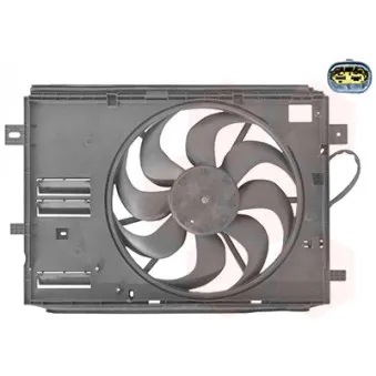Ventilateur, refroidissement du moteur VAN WEZEL 0979746