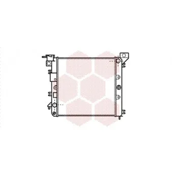 Radiateur, refroidissement du moteur VAN WEZEL 13002018