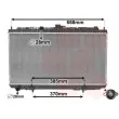 Radiateur, refroidissement du moteur VAN WEZEL 13002215 - Visuel 1