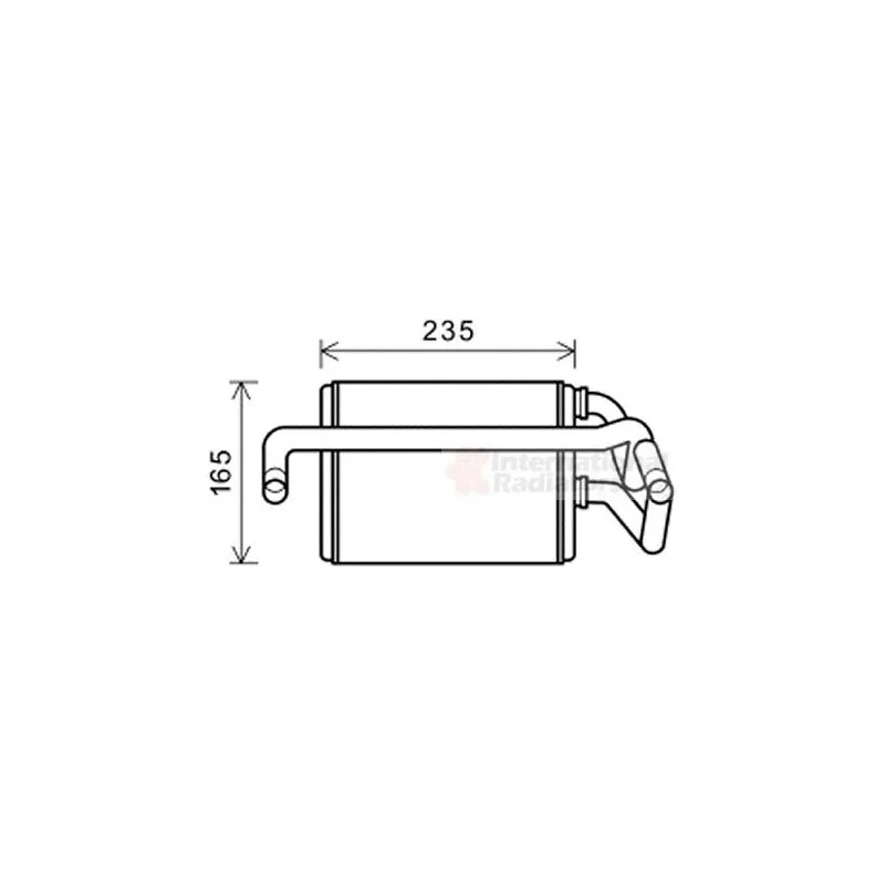 Système de chauffage VAN WEZEL 13006405
