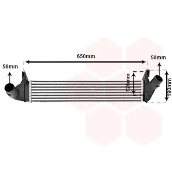 Intercooler, échangeur VAN WEZEL