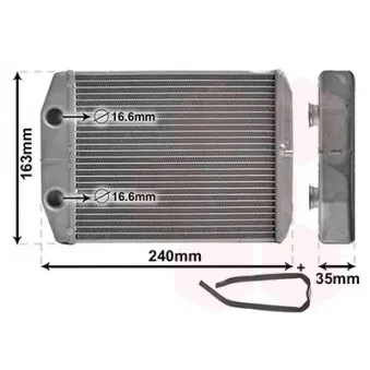 Système de chauffage VAN WEZEL 15006014