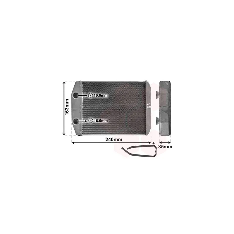 Système de chauffage VAN WEZEL 15006014