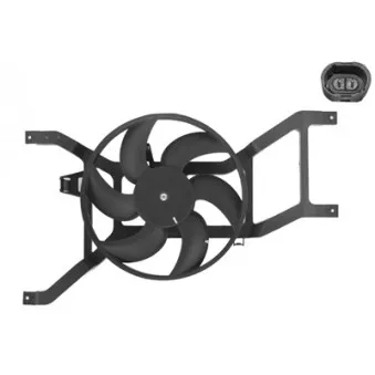 Ventilateur, refroidissement du moteur VAN WEZEL 1506747