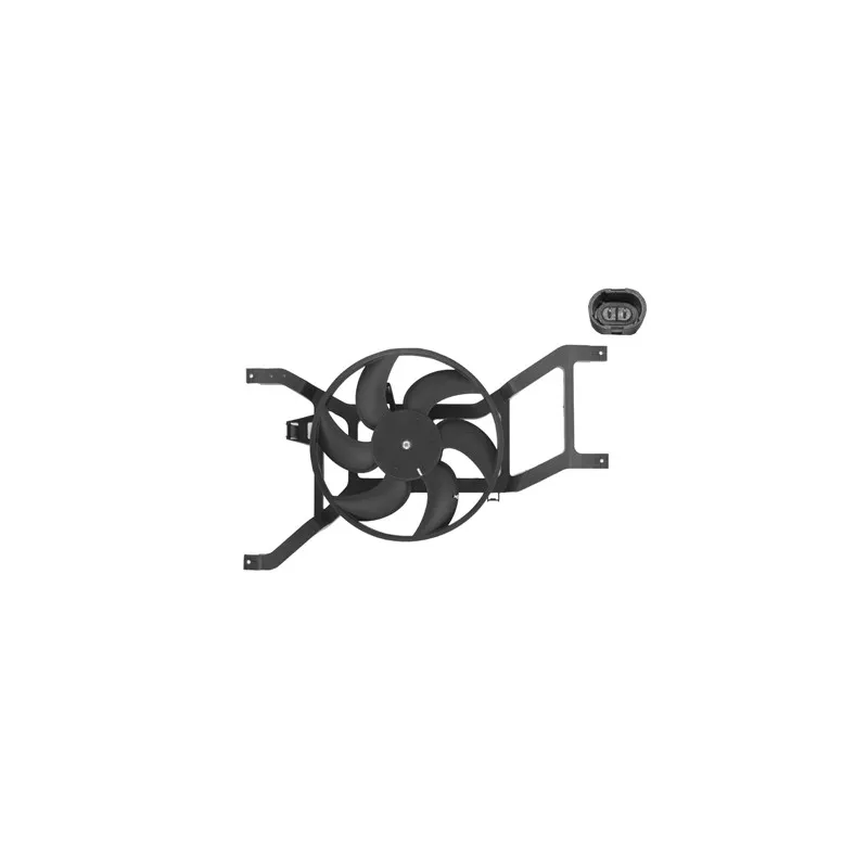 Ventilateur, refroidissement du moteur VAN WEZEL 1506747