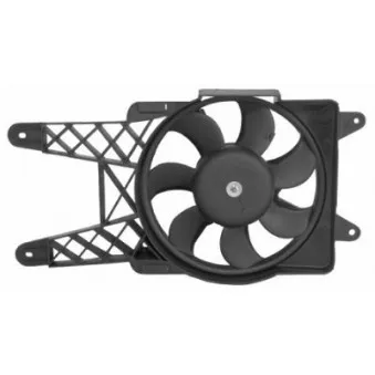 Ventilateur, refroidissement du moteur VAN WEZEL 1601746
