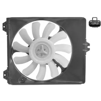 Ventilateur, refroidissement du moteur VAN WEZEL 1603749