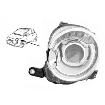Projecteur principal VAN WEZEL 1604985M
