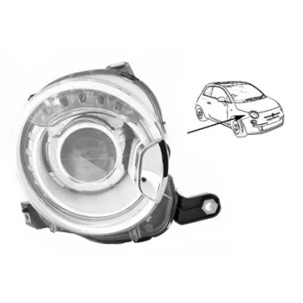 Projecteur principal VAN WEZEL 1604986M