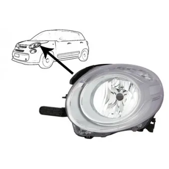 Projecteur principal VAN WEZEL 1609963