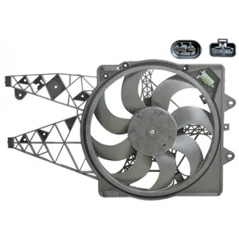 Ventilateur, refroidissement du moteur VAN WEZEL 1619746