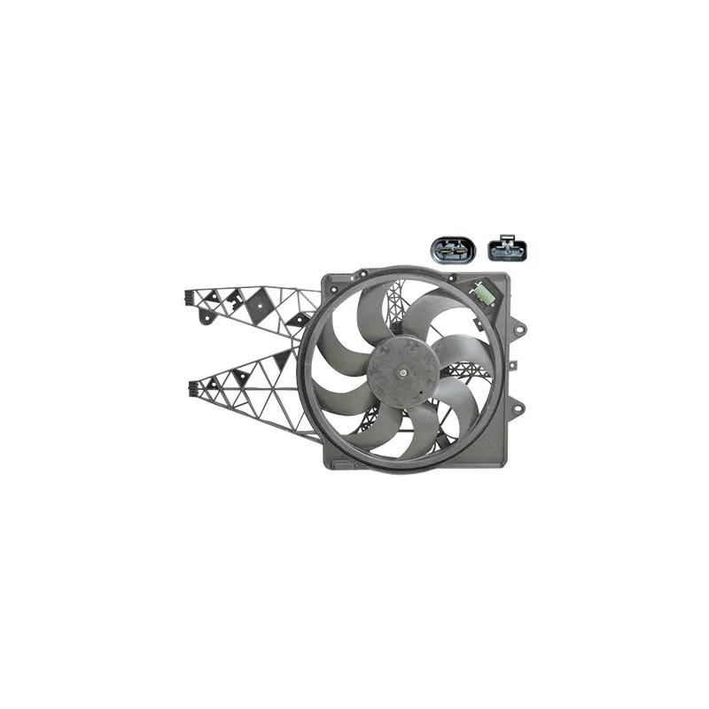 Ventilateur, refroidissement du moteur VAN WEZEL 1619746