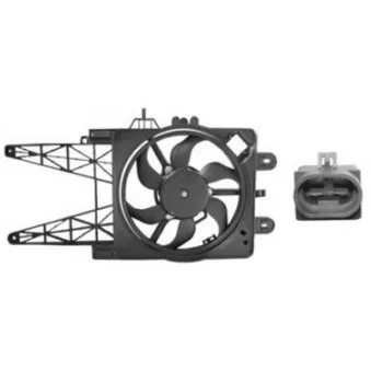 Ventilateur, refroidissement du moteur VAN WEZEL 1620745