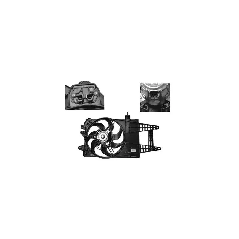 Ventilateur, refroidissement du moteur VAN WEZEL 1622745