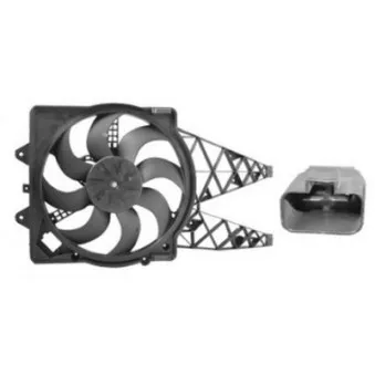Ventilateur, refroidissement du moteur VAN WEZEL 1624749