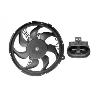 Ventilateur, refroidissement du moteur VAN WEZEL 1625744