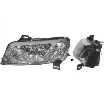 Projecteur principal VAN WEZEL 1625961