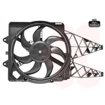 Ventilateur, refroidissement du moteur VAN WEZEL 1629747