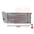 Radiateur, refroidissement du moteur VAN WEZEL 17002097 - Visuel 1