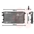Radiateur, refroidissement du moteur VAN WEZEL 17002239 - Visuel 1