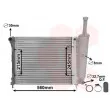 Radiateur, refroidissement du moteur VAN WEZEL 17002345 - Visuel 1