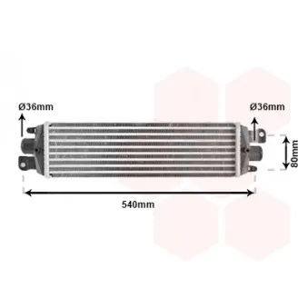 Intercooler, échangeur VAN WEZEL