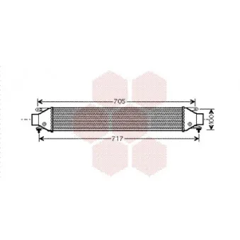 Intercooler, échangeur VAN WEZEL