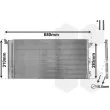 Condenseur, climatisation VAN WEZEL 17005293 - Visuel 1