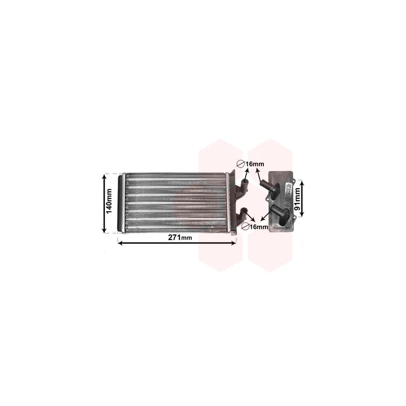 Système de chauffage VAN WEZEL 17006186