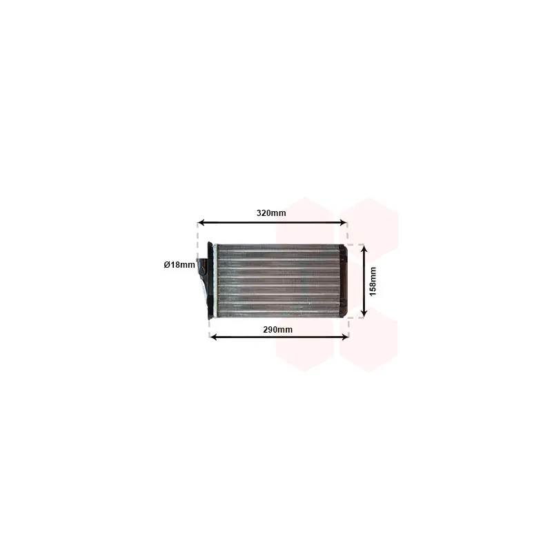 Système de chauffage VAN WEZEL 17006266