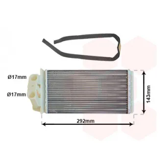 Système de chauffage VAN WEZEL 17006273