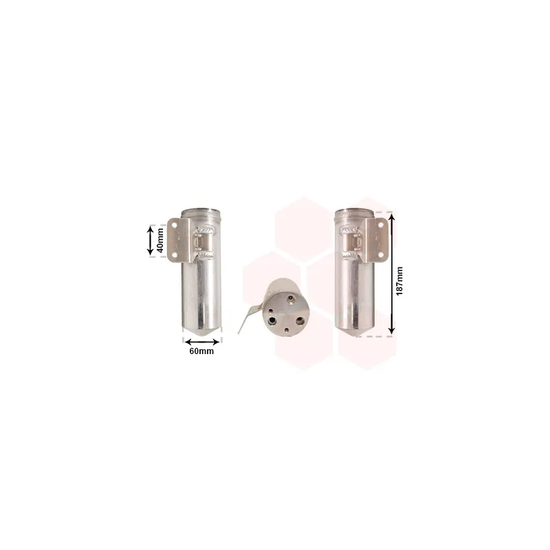 Filtre déshydratant, climatisation VAN WEZEL 1700D075