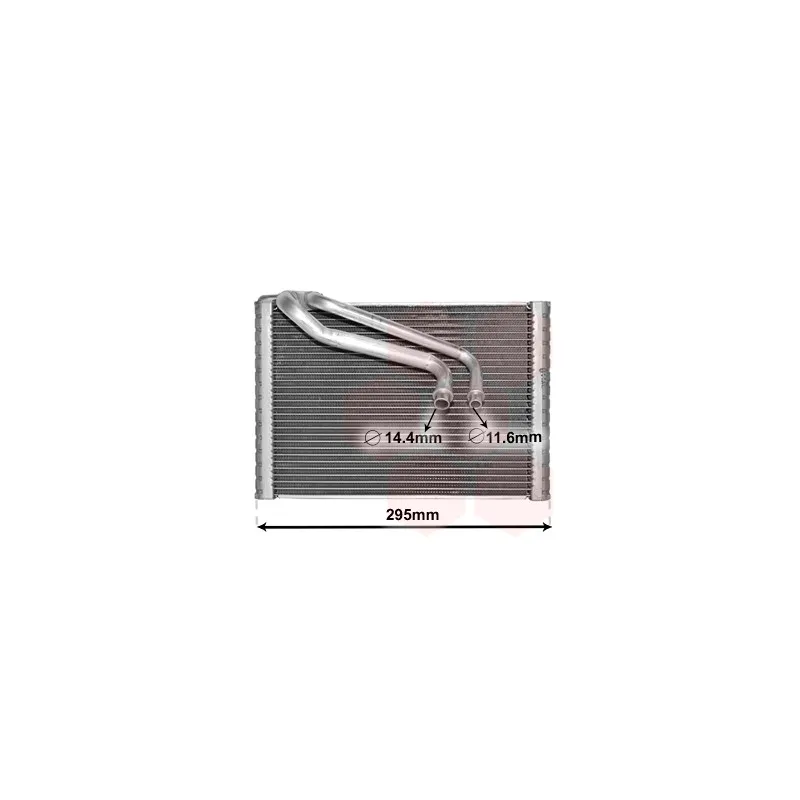 Évaporateur climatisation VAN WEZEL 1700V443