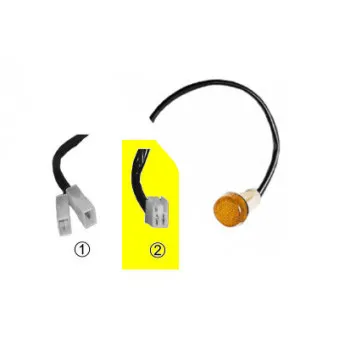Feu clignotant VAN WEZEL 1735913