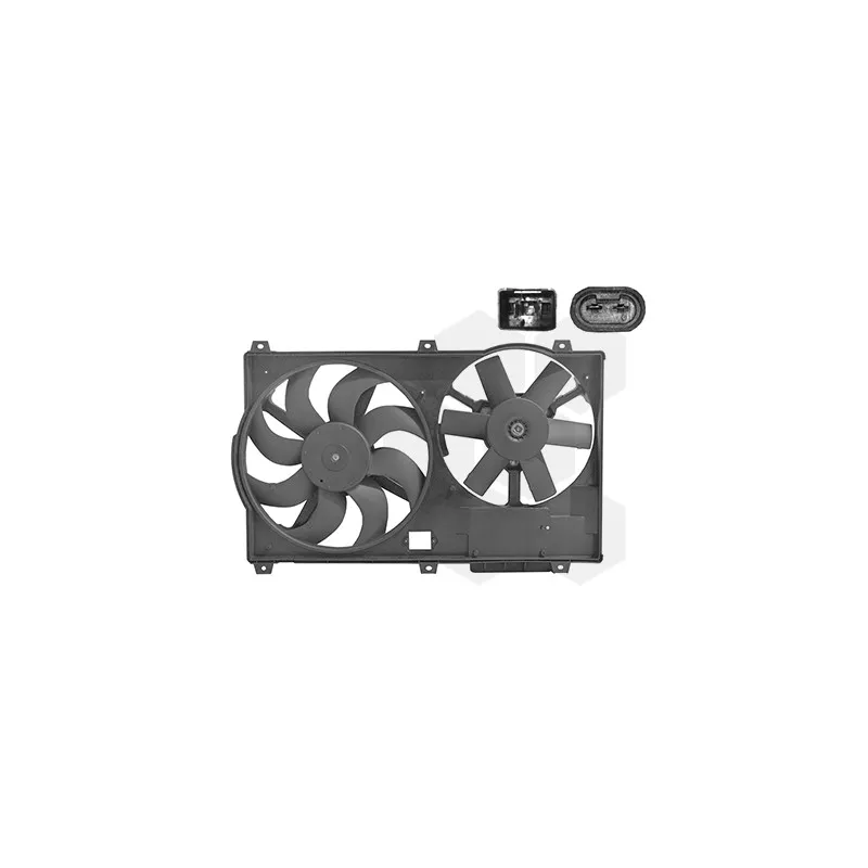 Ventilateur, refroidissement du moteur VAN WEZEL 1747749