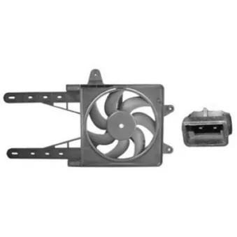 Ventilateur, refroidissement du moteur VAN WEZEL 1755748