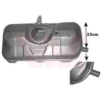 Réservoir de carburant VAN WEZEL 1758084