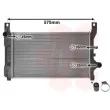 Radiateur, refroidissement du moteur VAN WEZEL 18002127 - Visuel 1