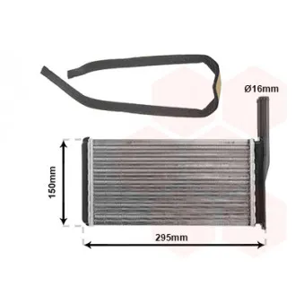 Système de chauffage VAN WEZEL 18006098