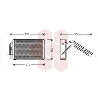 Système de chauffage VAN WEZEL 18006291