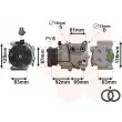 Compresseur, climatisation VAN WEZEL 1800K171 - Visuel 1