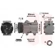 Compresseur, climatisation VAN WEZEL 1800K284 - Visuel 1