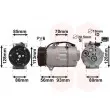 Compresseur, climatisation VAN WEZEL 1800K416 - Visuel 1
